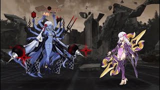 【FGO】※ネタバレ注意 NPCカーマ単騎固定VS 殺戮女神カーリー戦 第15節【オーディール・コール 奏章Ⅰ 虚数羅針内界ペーパームーン】