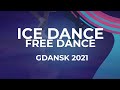 Sofiia DOVHAL / Wiktor KULESZA POL | ICE DANCE FREE DANCE | Gdansk 2021 #JGPFigure