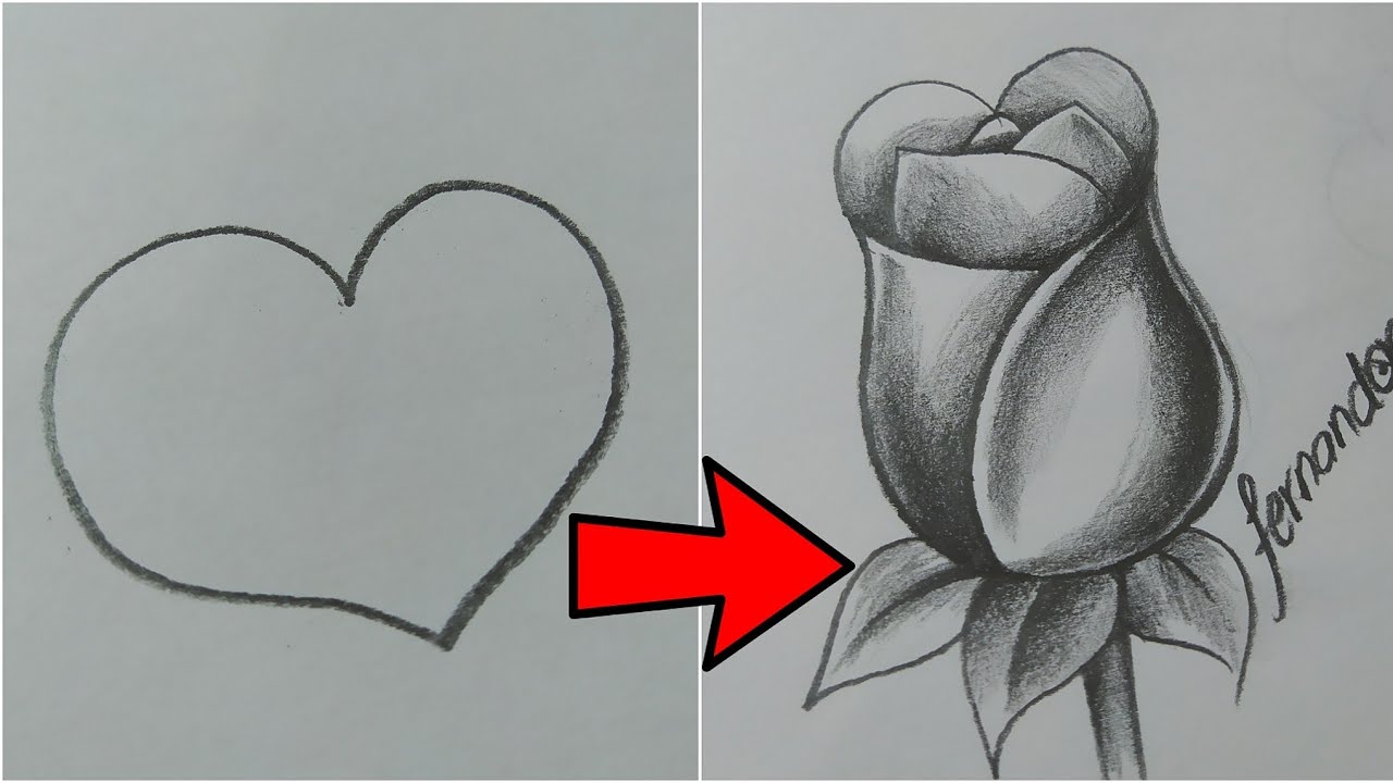 Como dibujar un flor
