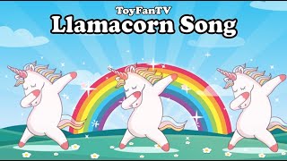 The llama unicorn song! A fun llamacorn song with cute animations, a happy llama song!