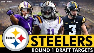 UPDATED Steelers Round 1 Draft Targets After Week 1 Of NFL Free Agency | Steelers Draft Rumors