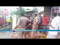 ഭാര്യയെ വെട്ടി ഭർത്താവ് പുഴയില്‍ ചാടി നടുക്കം