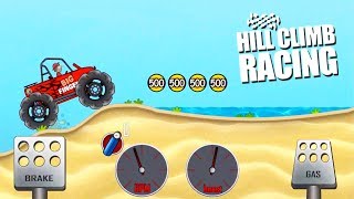 Hill Climb Racing Big Finger Monster Truck - Android Gameplay