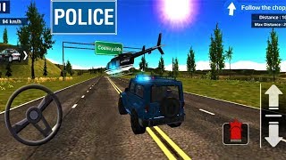 Direksiyonlu Polis arabası sürme oyunu || Crime City Police Car Driver Android Gameplay