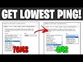 How To Get Lower Ping & Fix Packet Loss In ANY Game!🔧- Get 0 Ping (2024)