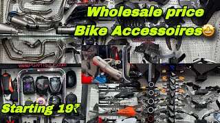 Biggest Wholesale Bike Accessoires Shop🤩 Cheap and Best Prices😍 starting at 19₹ 😱 Superbikes Parts🤩