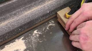 MAKING MISSION STYLE PEGS /  WOODWORKING