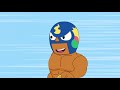 Brawl Stars Animation | CROW vs EL PRIMO vs BARLEY (Parody)