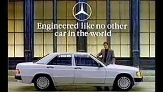 1989 Mercedes 190E 2.6 commercial - if you've never driven it...