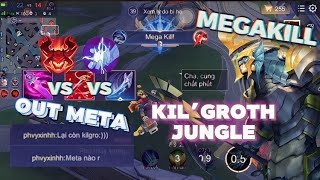 KIL’GROTH | CÁ ĐI RỪNG, ĐẦU TRẬN PICK CÁ BỊ ĐỒNG ĐỘI CHÊ, CUỐI GAME LỤM NGAY MEGEKILL VÀ CÁI KẾT |