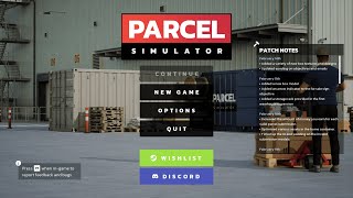 Parcel Simulator  - Demo (no commentary)