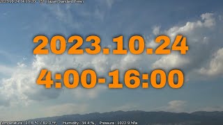 六甲山ライブ Rokko Mountains - LIVE HD Streaming view from Osaka to Kobe direction, Kobe Japan