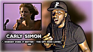 WHO IS SHE?! FIRST TIME HEARING! Carly Simon - Nobody Does It Better - The Spy Who Loved Me REACTION