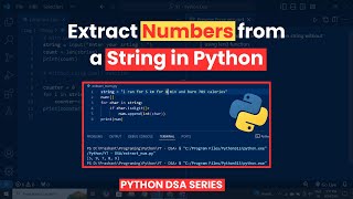 Extract Numbers from Any String in Python in Seconds!
