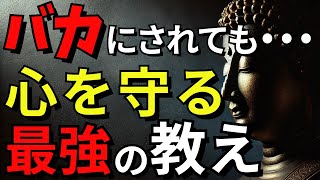 【人生が楽になる】バカにしてくる人に効く“心を守る最強の秘訣”とは？【ブッダの教え】