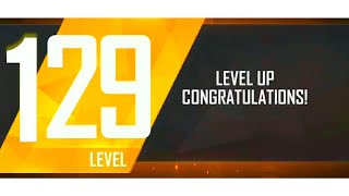 World Highest level in Free Fire 😱 129 Level up rewards 🥳 Free Fire 129 level up rewards TSG #shorts