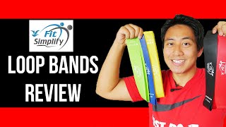 FIT SIMPLIFY RESISTANCE LOOP EXERCISE BANDS (UNBOXING / REVIEW)