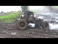 4x4 off road trucks mudding in big mud puddle klaperjaht 2016