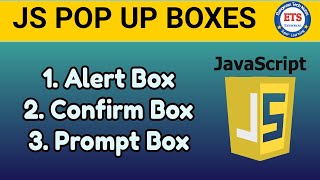 Javascript Dialog Boxes | Alert Box | Prompt Box | Javascript Tutorial
