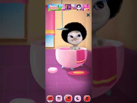 my talk Angela 35 #trending #mobileapp #viral #funny #games #mytalkingangela #shortvideo