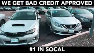 #1 Bad Credit Dealership in SoCal $500 Down Approved