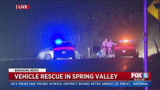 Crash near Spring Valley closes road, causes traffic delays