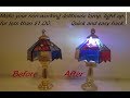 Make your dollhouse lamp light up