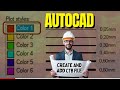 HOW TO CREATE OR ADD CTB FILE IN AUTOCAD