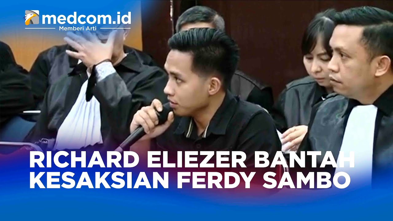 RICHARD ELIEZER BANTAH KESAKSIAN FERDY SAMBO - YouTube