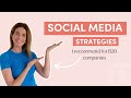 Tips for your B2B social media content strategy [Martechopia 2024]