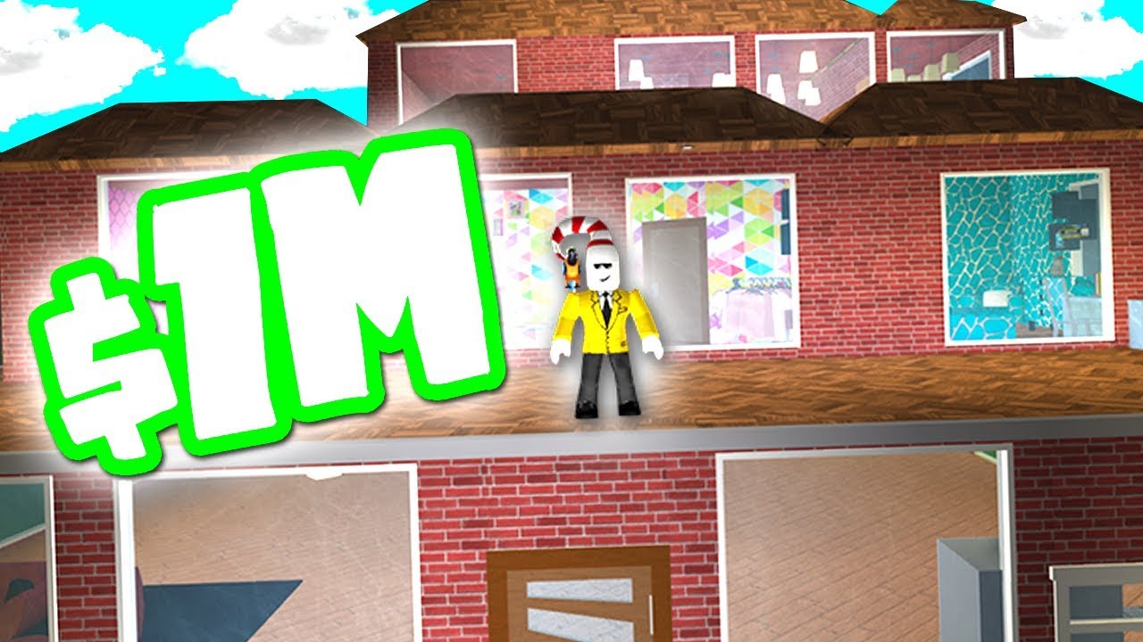 Becoming A Millionaire In Roblox Bloxburg Youtube