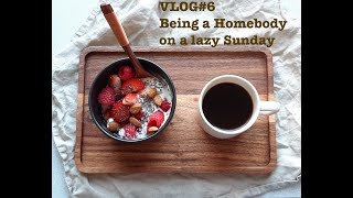 (ENG CC ) VLOG #6 Being a homebody on a lazy Sunday