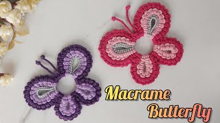 Macrame Butterfly New Design | Macrame Butterfly | Macrame Butterfly Tutorial | Step by Step | DIY