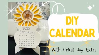 Create Your Own Stand Calendar with Cricut Joy: A Fun DIY Project!