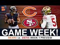 Bears vs. 49ers Preview: Injury Report, Keys To Victory, Justin Fields vs. Trey Lance | NFL Week 1