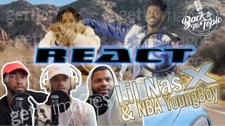 Lil Nas X & NBA YoungBoy - Late To Da Party {F*CK BET} | REACTION!!!