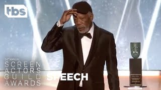 Morgan Freeman: Life Achievement Award | 24th Annual SAG Awards | TBS