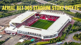 Astonishing Views  Bet 365 Stadium Stoke City Football Club  Aerial Footage