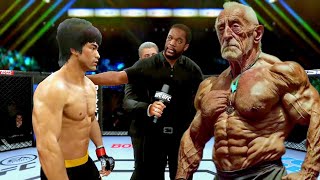 PS5 | Bruce Lee vs. Power Old Pro Athlete (EA Sports UFC 4)
