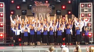 Hickman Honor Choir Disneyland 2016.