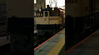 EF65 八丁畷駅 通過 #貨物列車  ##train