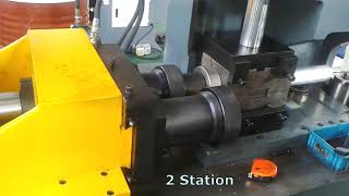 90 mm Boru Büzme -Daraltma Makinesi Tube end Forming Machine