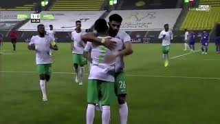 هدف لاعب المنتخب السعودي : عبدالإله العمري في مرمى مُنتخب الكويت‏⁧‫#السعوديه_lلكويت‬⁩ ‏⁧