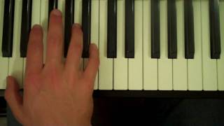 How To Play a D Minor 7th Chord on the Piano
