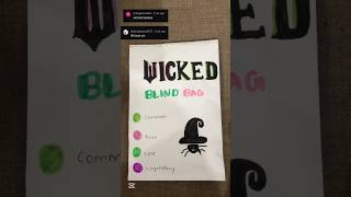 Wicked blindbag 💚🩷#asmr #blindbag #wicked #shorts