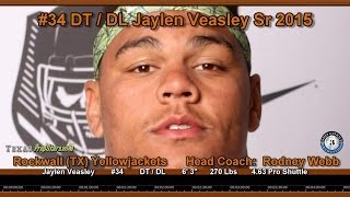 3rd Coast Recruiting - #34 DL Jaylen Veasley Jr Highlights Sr 2015