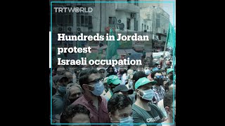 Hundreds protest Israel’s forced eviction of Palestinians in Jordan