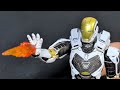 zd toys mk39 “starboost” action figure review ironman toyreview marvel