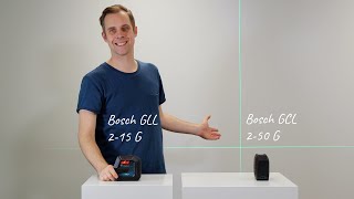 Bosch GLL 2-15 G och Bosch GCL 2-50 G - vi tittar närmare på två nya korslasrar från Bosch!