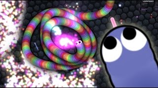 Slither.io | NO GOD PLEASE NO - AWESOME GAMEPLAY